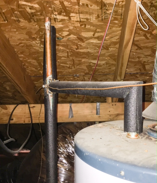 New water heater is too tall. Questions about routing piping. : r/Plumbing